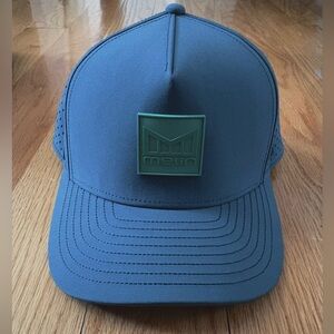 Melin Trucker Hat in Slate Blue with Teal Logo